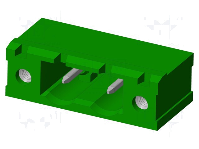 Connector: ontkoppelbare terminal strip; contact; mannelijk Connector: ontkoppelbare terminal strip; contact; mannelijk